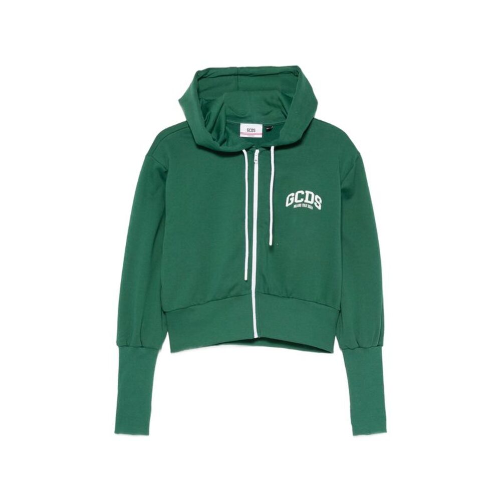 Gcds Green Tops - Hoodies Women